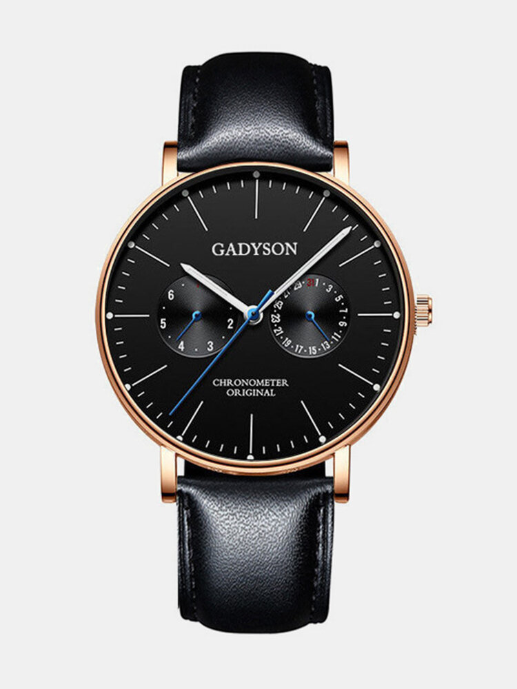 
	Business Men Watch Thin Dial Steel Mesh Band Luminous Quartz Watch