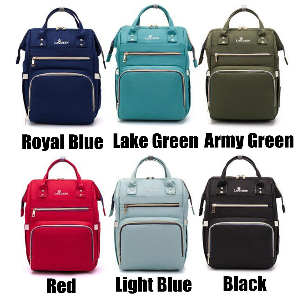 
	Mother And Baby Bag Oxford Cloth Shoulder Storage Bag Multi-Function Large Capacity Waterproof