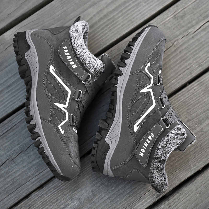 
	Men Suede Warm Lining Non Slip Casual Outdoor Boots