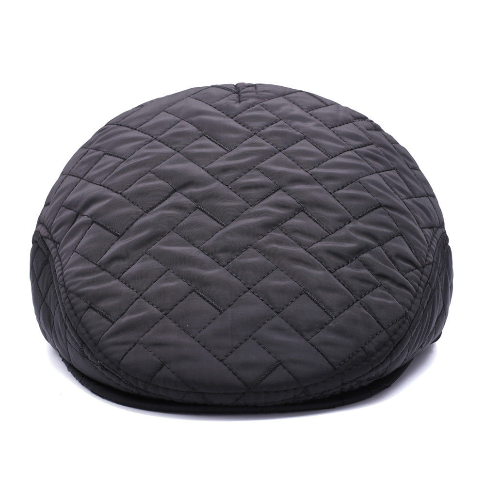 
	Men Winter Thickening Cotton Warm Protect The Ear Comfortable Vintage Beret Cap