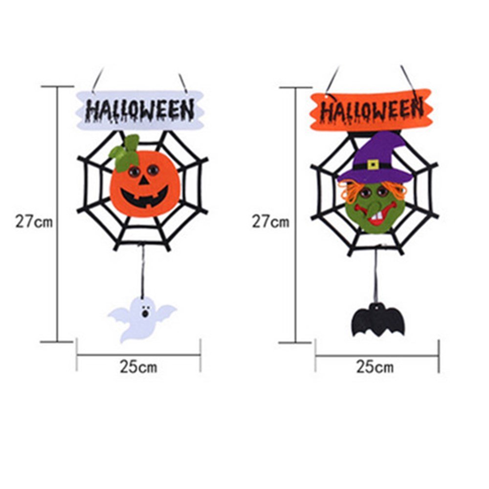 
	Halloween Hanging Sign Vivid Color Door Hanger for Home Door Shopping Malls Bar