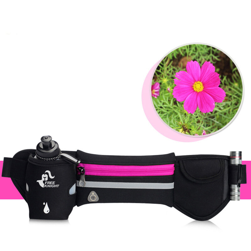 
	Free Knight Sports Reflective Waist Bag Bottle Pouch Phone Holder With Earphone Hole