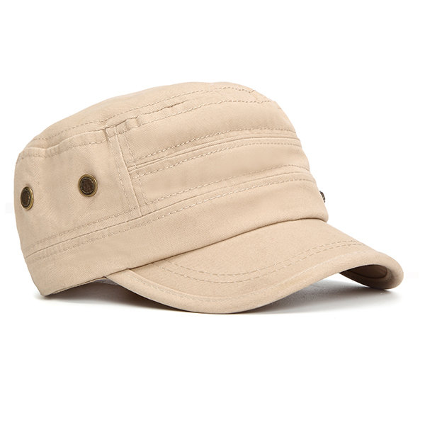 
	Men Women Vintage Cotton Flat Baseball Cap Ourdoot Sport Adjustable Hats