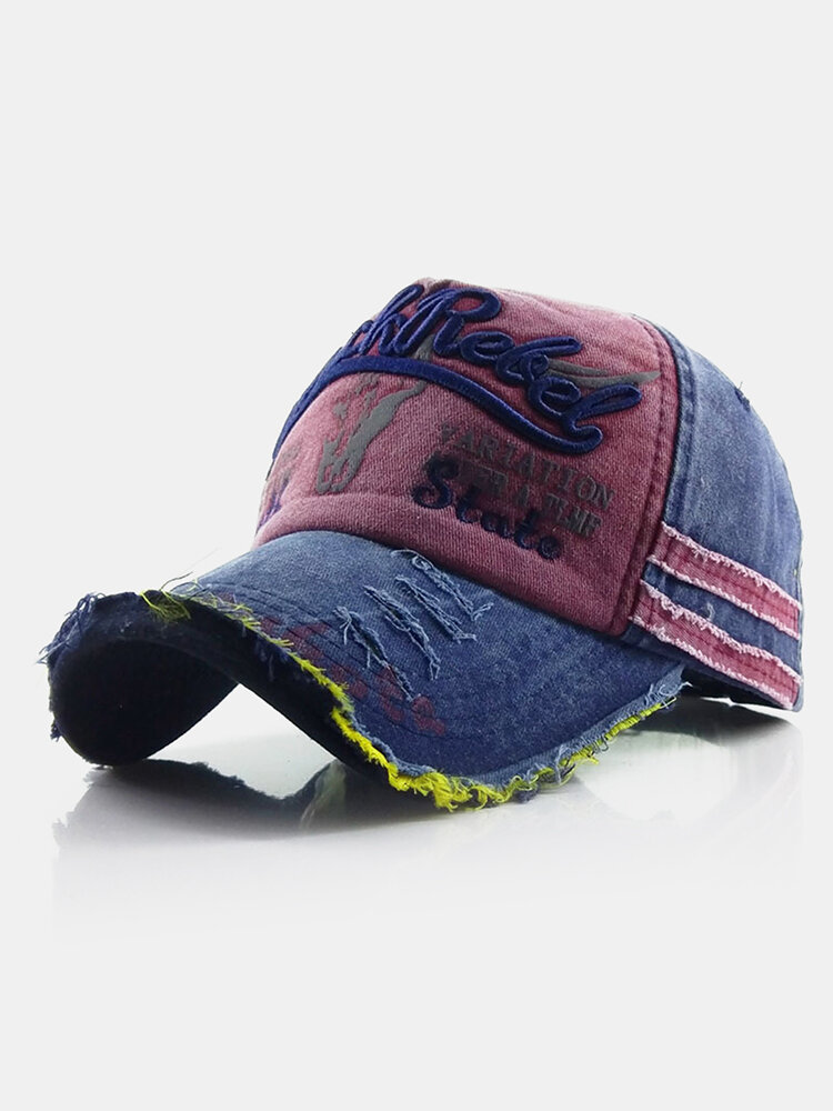 
	Baseball Cap Retro Sun Hat Embroidery Hats