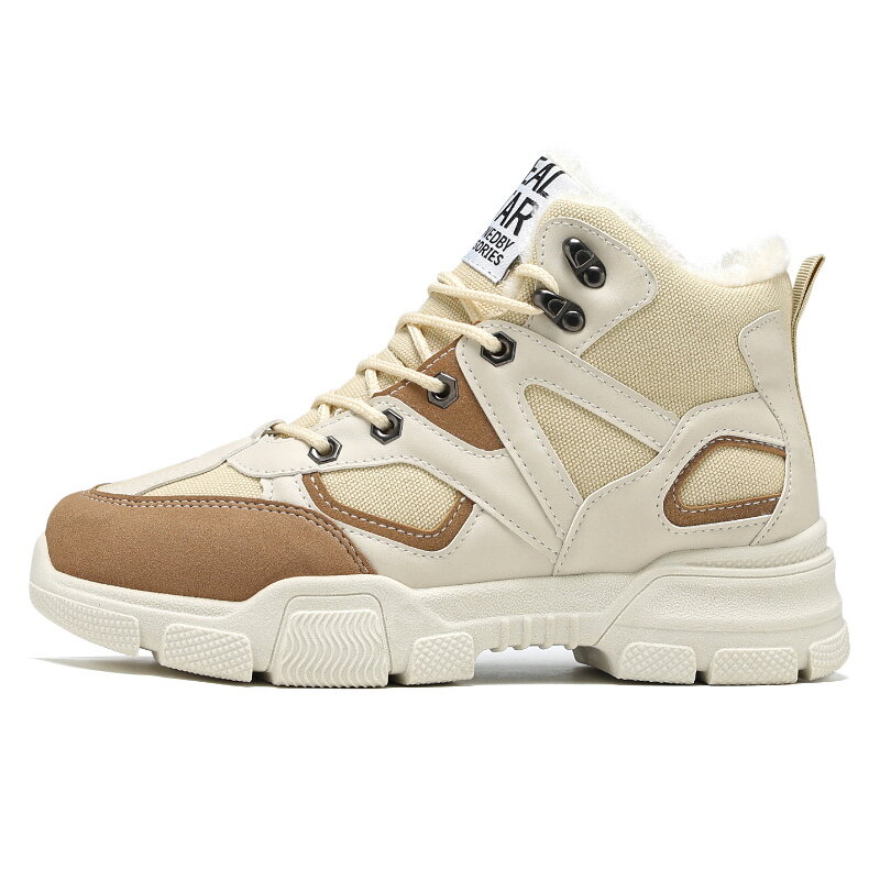 
	Men Non Slip Warm Lining Outdoor Casual Ankle Boots