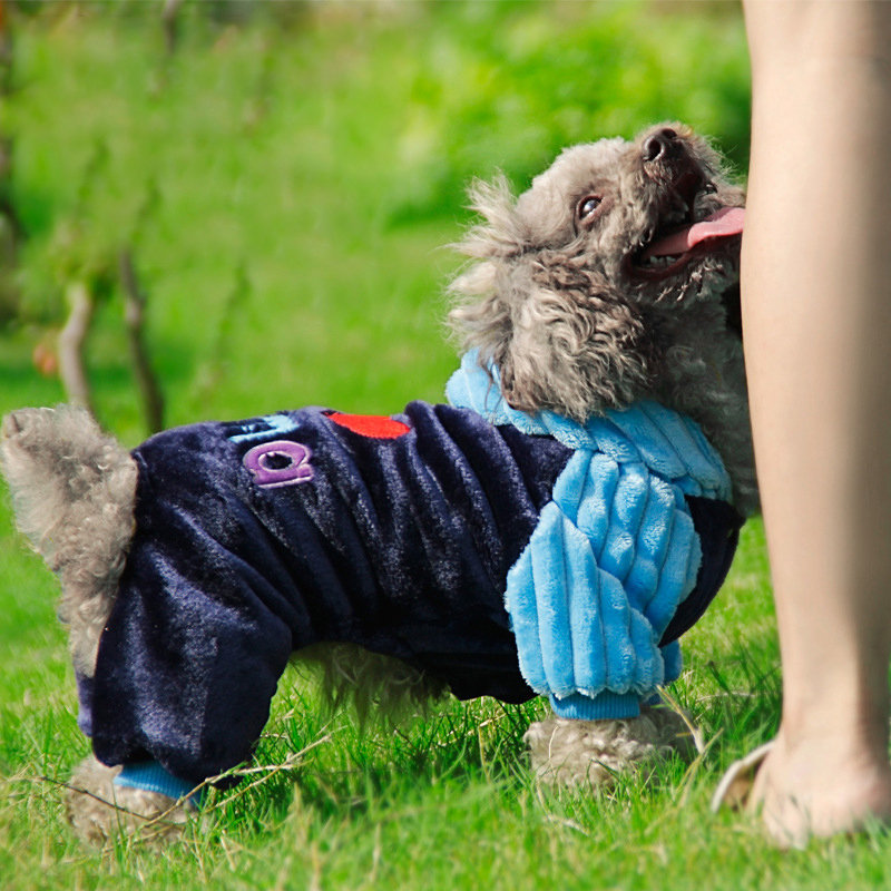 
	2 Colors Fleece Warm Pet Dog Hoody Coat Puppy Winter Clothing