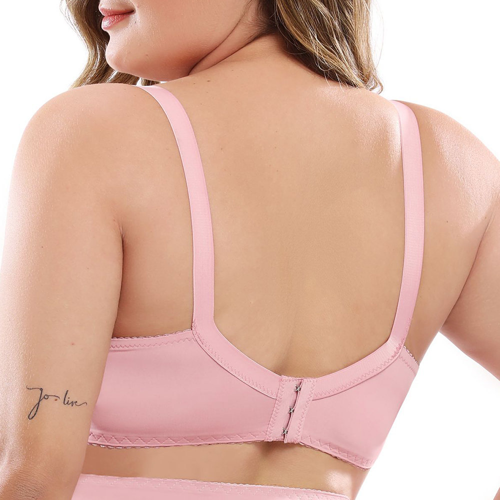 
	Plus Size Push Up Lightly Line Lace Patchwork Bras