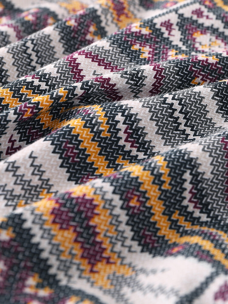 
	Ethnic Print Pouch Briefs Low Rise Sexy Briefs for Men