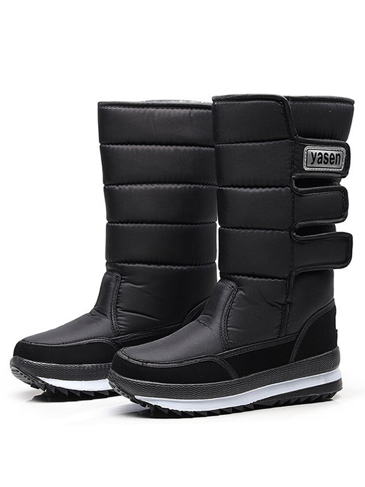 
	Men Warm Non-Slip Water Proof Camo Casual Mid-Calf Snow Boots