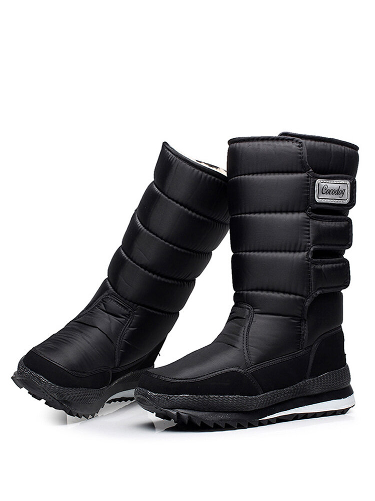 
	Men Warm Non-Slip Water Proof Camo Casual Mid-Calf Snow Boots