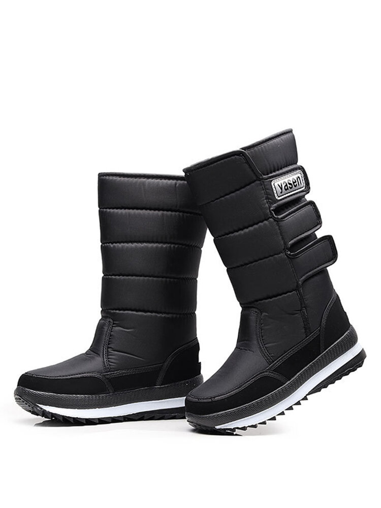 
	Men Warm Non-Slip Water Proof Camo Casual Mid-Calf Snow Boots
