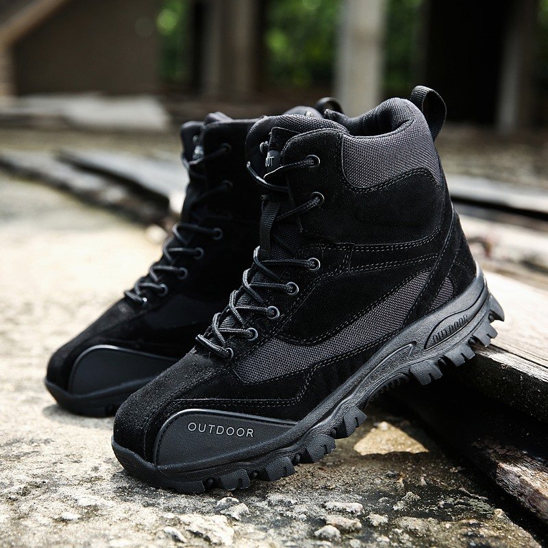 
	Men Outdoor Non Slip Shock Absorption Casual Ankle Boots