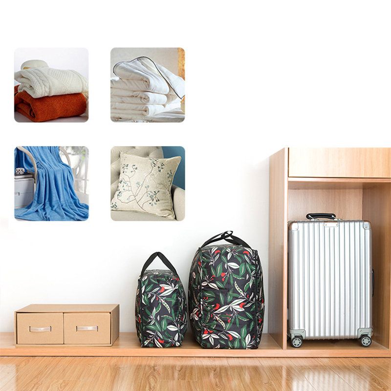 
	Quilts Storage Bags Oxford Clothes Folding Washable Portable Organizer Storage Container