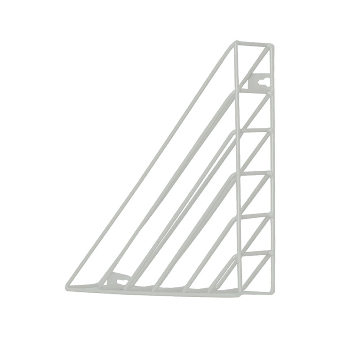 
	Iron Wall Shelf Holder Magazine Storage Rack Home Decoration