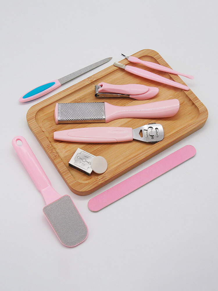 
	4/5/10 Pcs Pedicure Tool Set Remove Calluses Dead Skin Pedicure Knife Foot File Kit