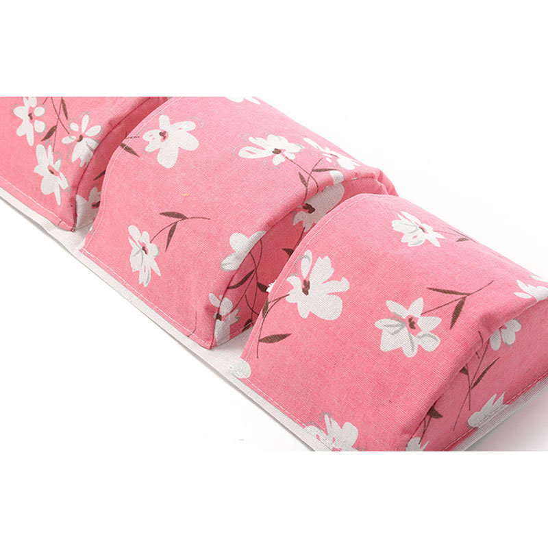 
	Cotton And Linen Storage Hanging Bag Multi-Layer Hanging Pocket