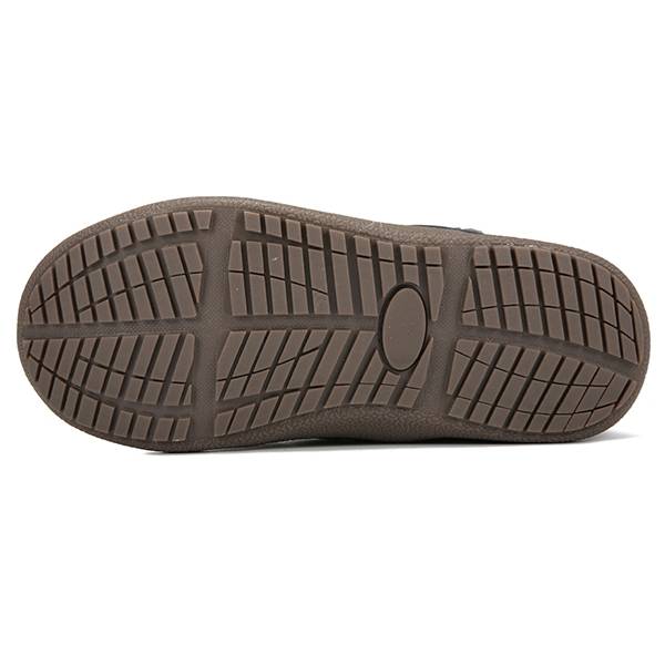 
	Men Large Size Warm Fur Lining Waterproof Flat Slip On Snow Boots