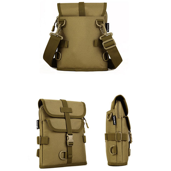 
	Men Women Outdoor Tactical Shoulder Bag Double Use Sports Hiking Multifunction Bag