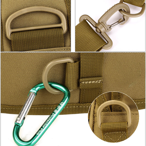 
	Men Women Outdoor Tactical Shoulder Bag Double Use Sports Hiking Multifunction Bag