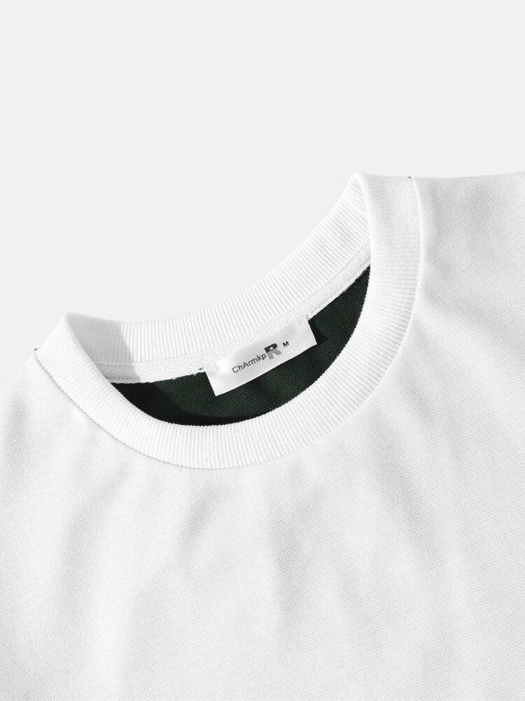 
	Mens Rose Japanese Embroidery Patchwork Sweatshirt Long Two Pieces Outfits