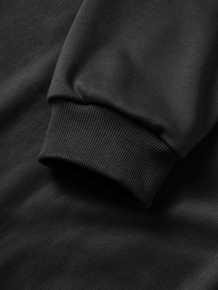 
	Mens Japanese Cat Print Casual Drawstring Hoodies With Kangaroo Pocket